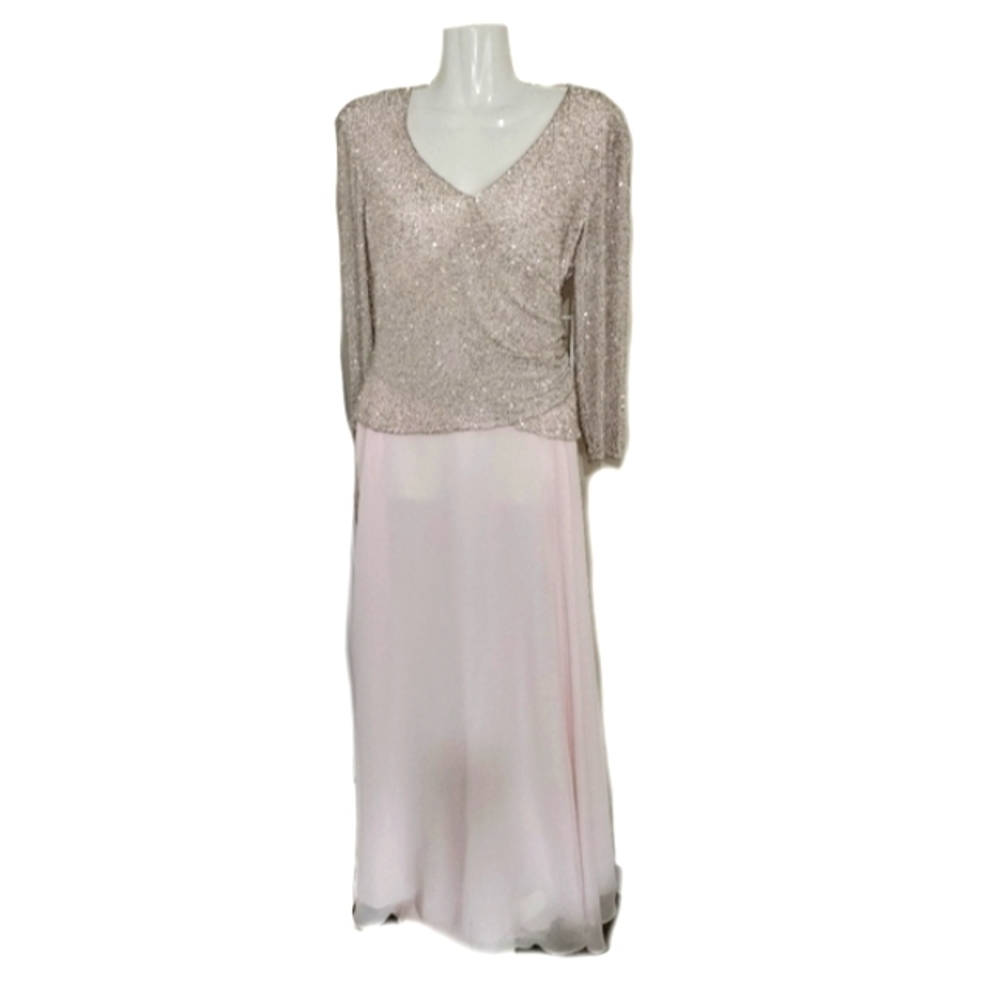 Pink sparkle sequin ball gown